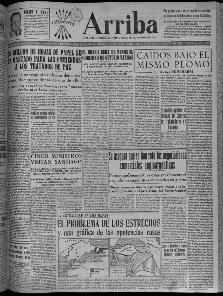 Miniatura de Arriba del 29 de agosto de 1946