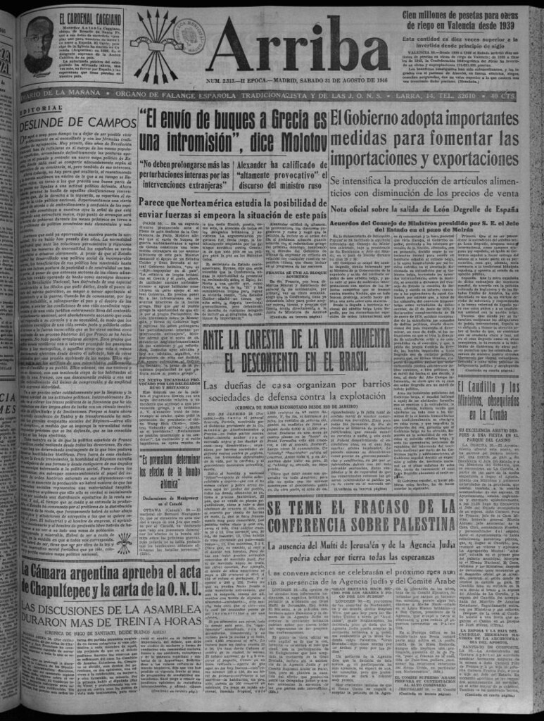 Miniatura de Arriba del 31 de agosto de 1946