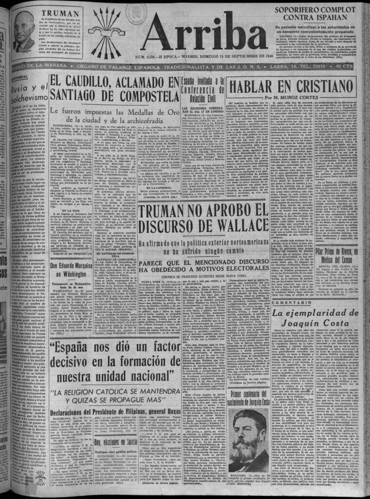 Miniatura de Arriba del 15 de septiembre de 1946