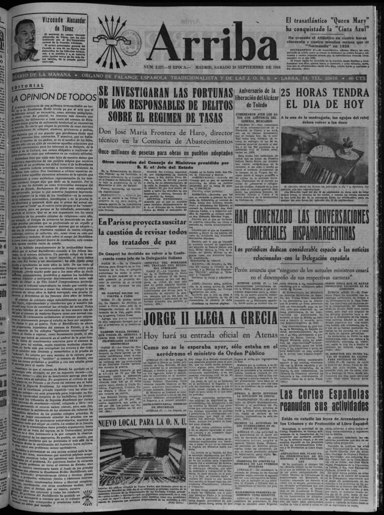 Miniatura de Arriba del 28 de septiembre de 1946