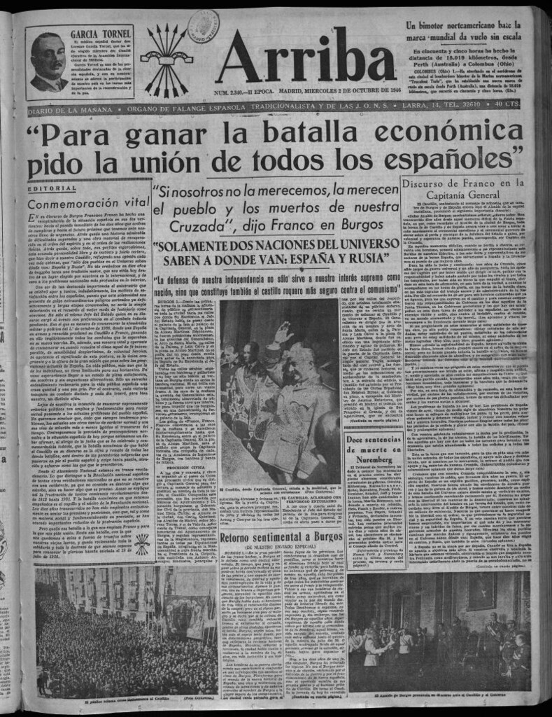 Miniatura de Arriba del 2 de octubre de 1946