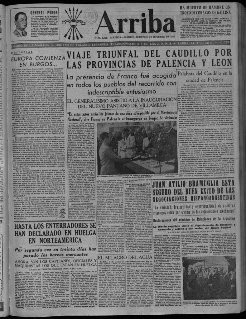 Miniatura de Arriba del 3 de octubre de 1946