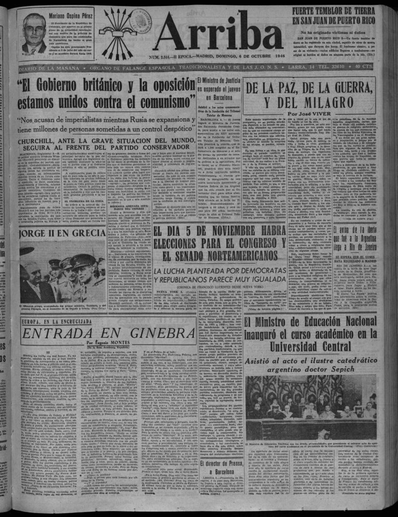Miniatura de Arriba del 6 de octubre de 1946