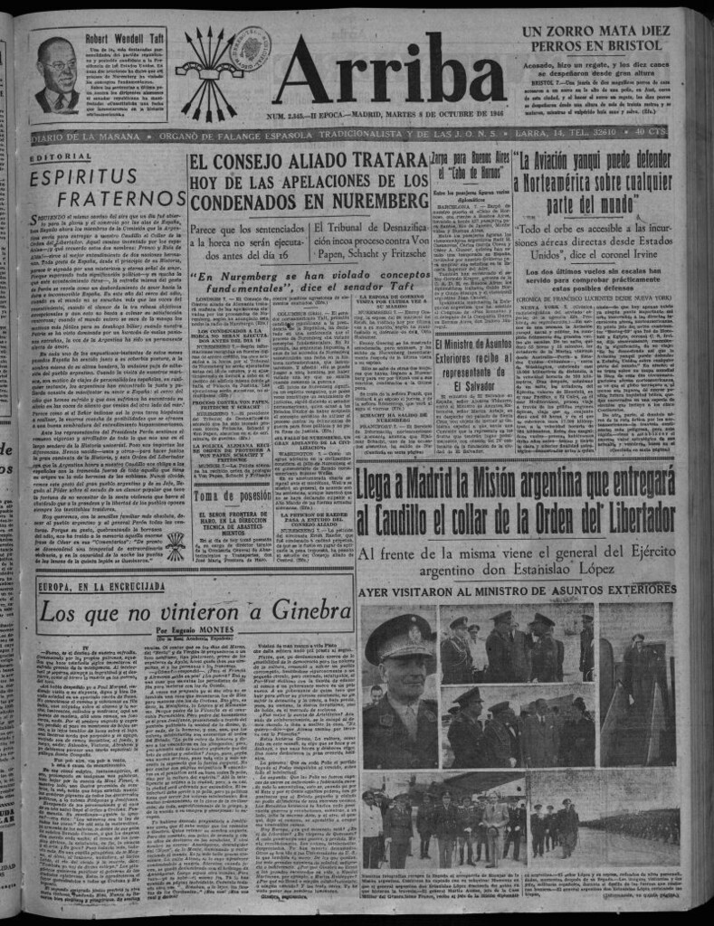 Miniatura de Arriba del 8 de octubre de 1946