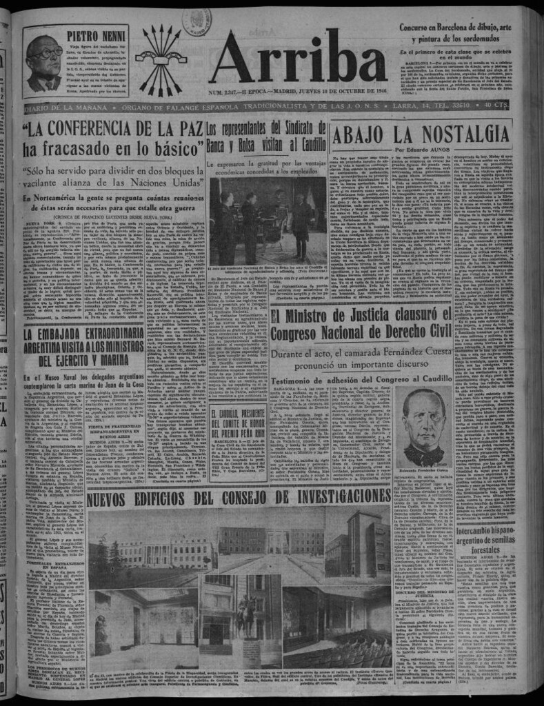Miniatura de Arriba del 10 de octubre de 1946