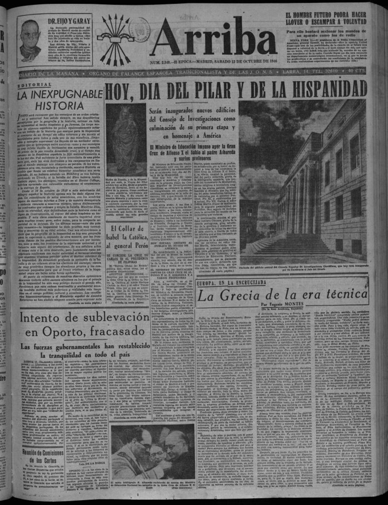 Miniatura de Arriba del 12 de octubre de 1946