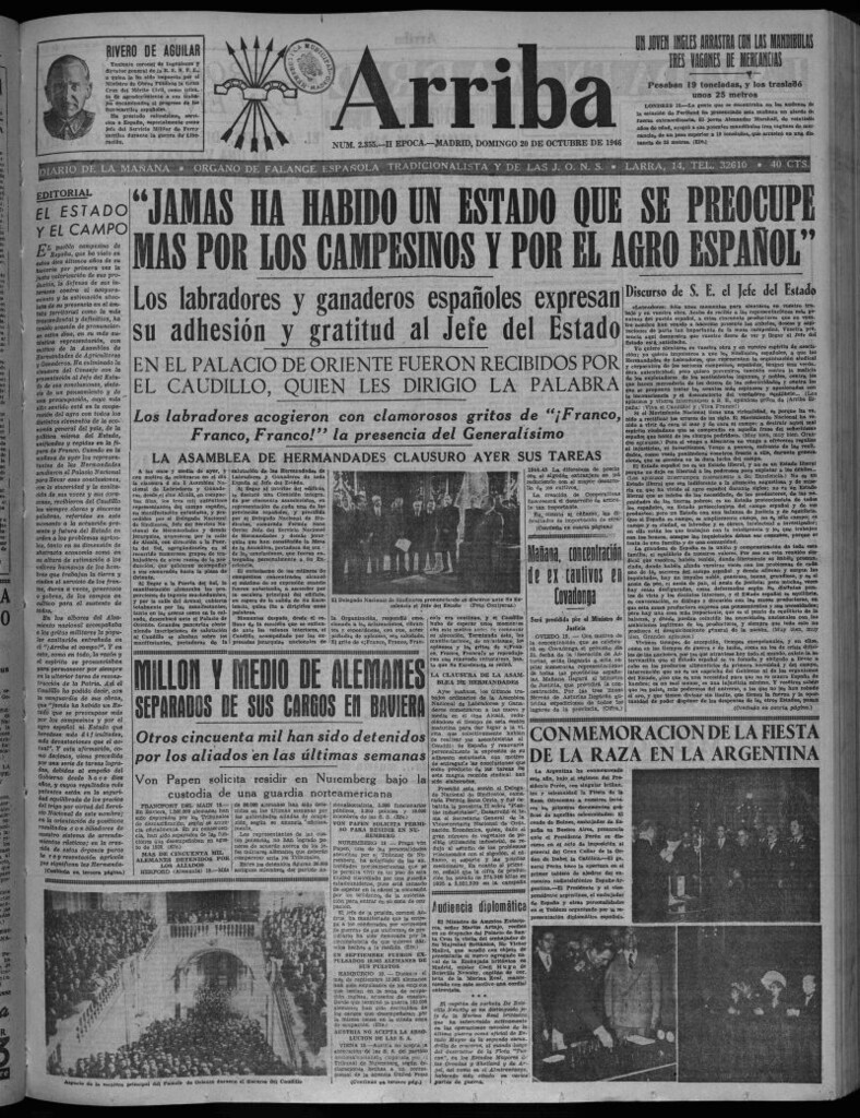 Miniatura de Arriba del 20 de octubre de 1946
