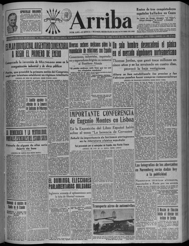 Miniatura de Arriba del 23 de octubre de 1946