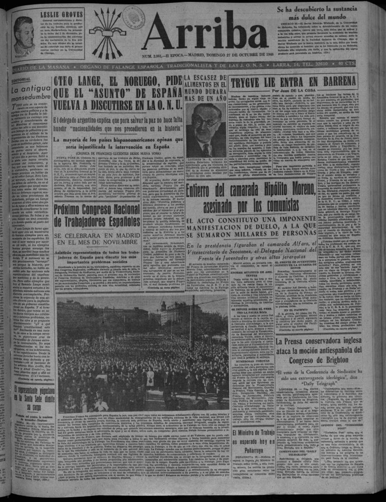 Miniatura de Arriba del 27 de octubre de 1946