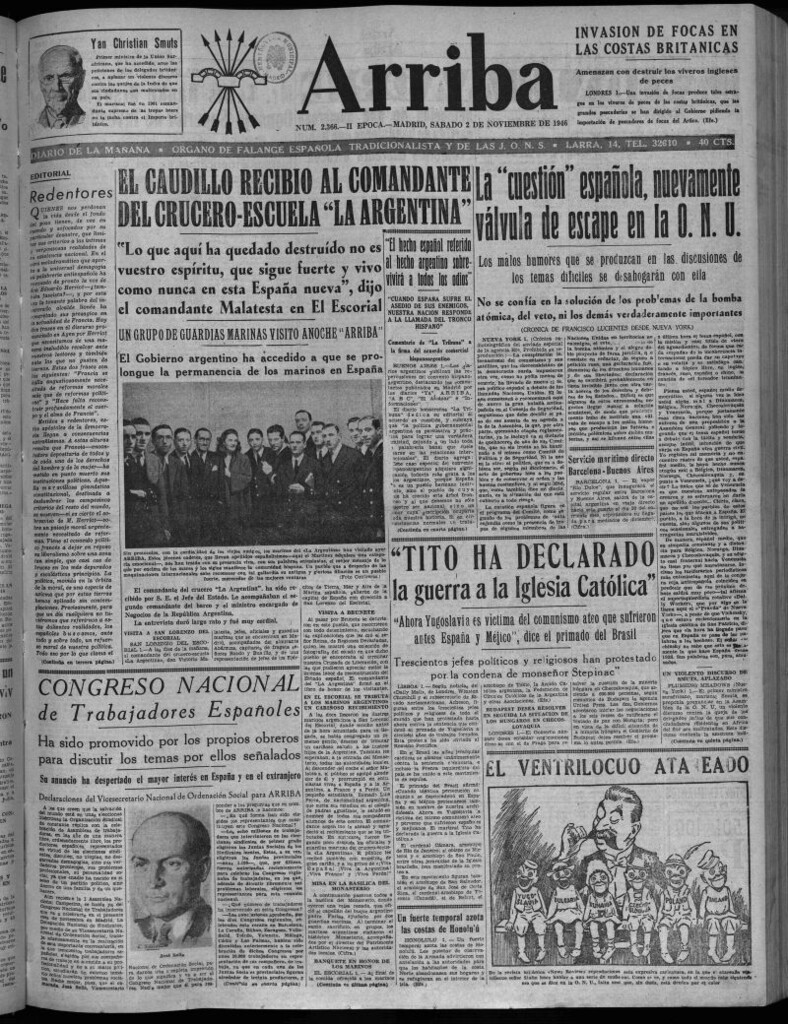Miniatura de Arriba del 2 de noviembre de 1946