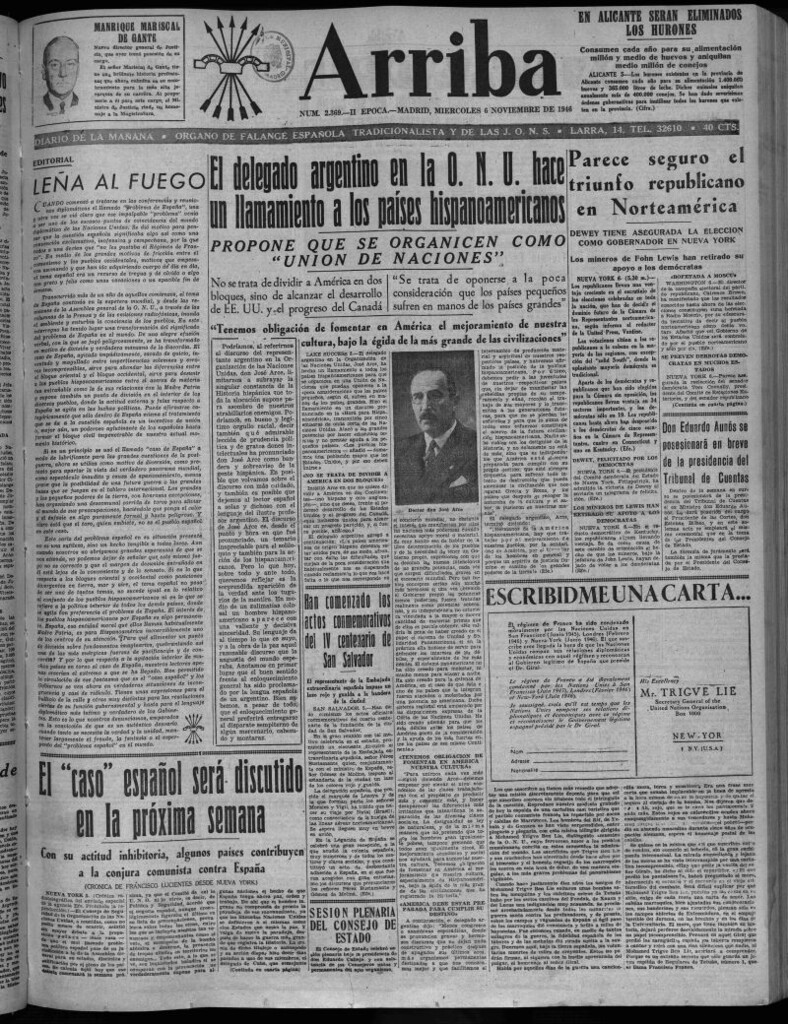 Miniatura de Arriba del 6 de noviembre de 1946