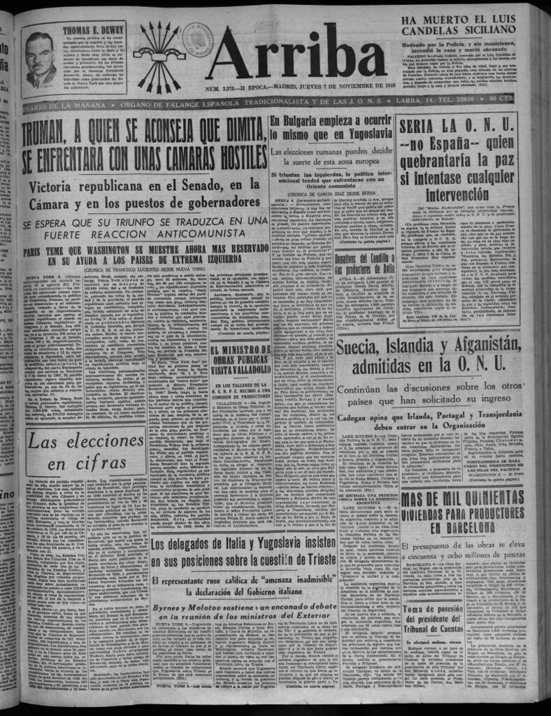 Miniatura de Arriba del 7 de noviembre de 1946