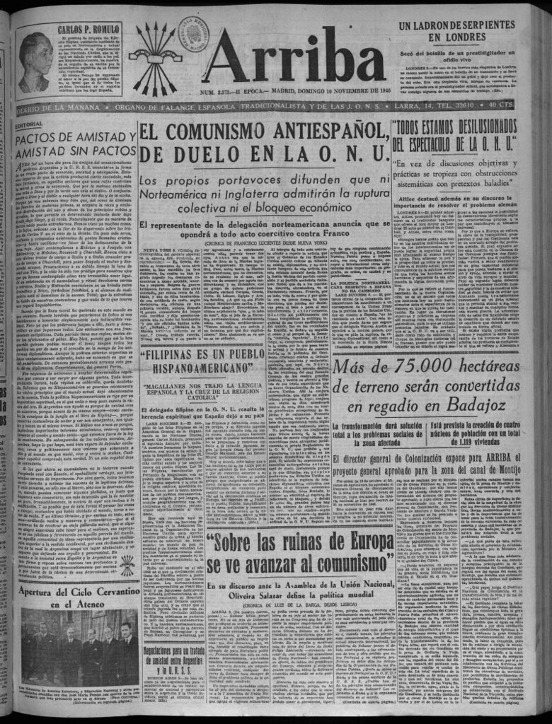 Miniatura de Arriba del 10 de noviembre de 1946