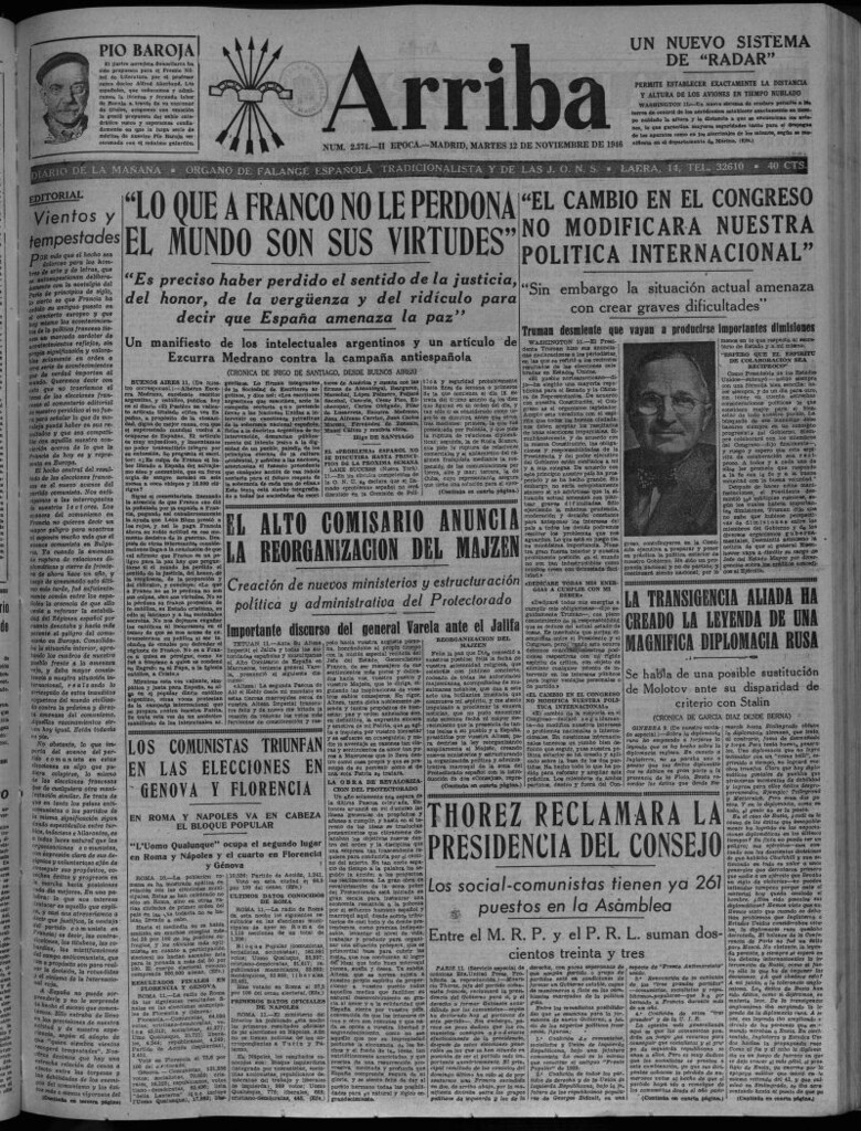 Miniatura de Arriba del 12 de noviembre de 1946