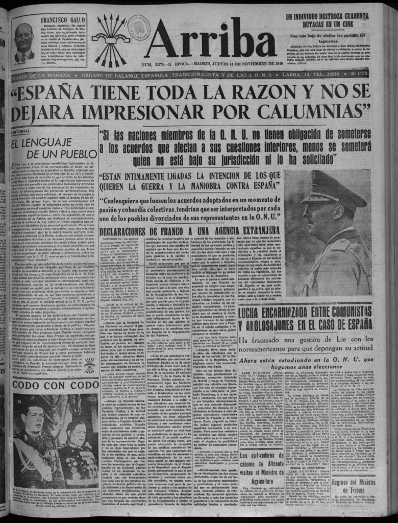 Miniatura de Arriba del 14 de noviembre de 1946