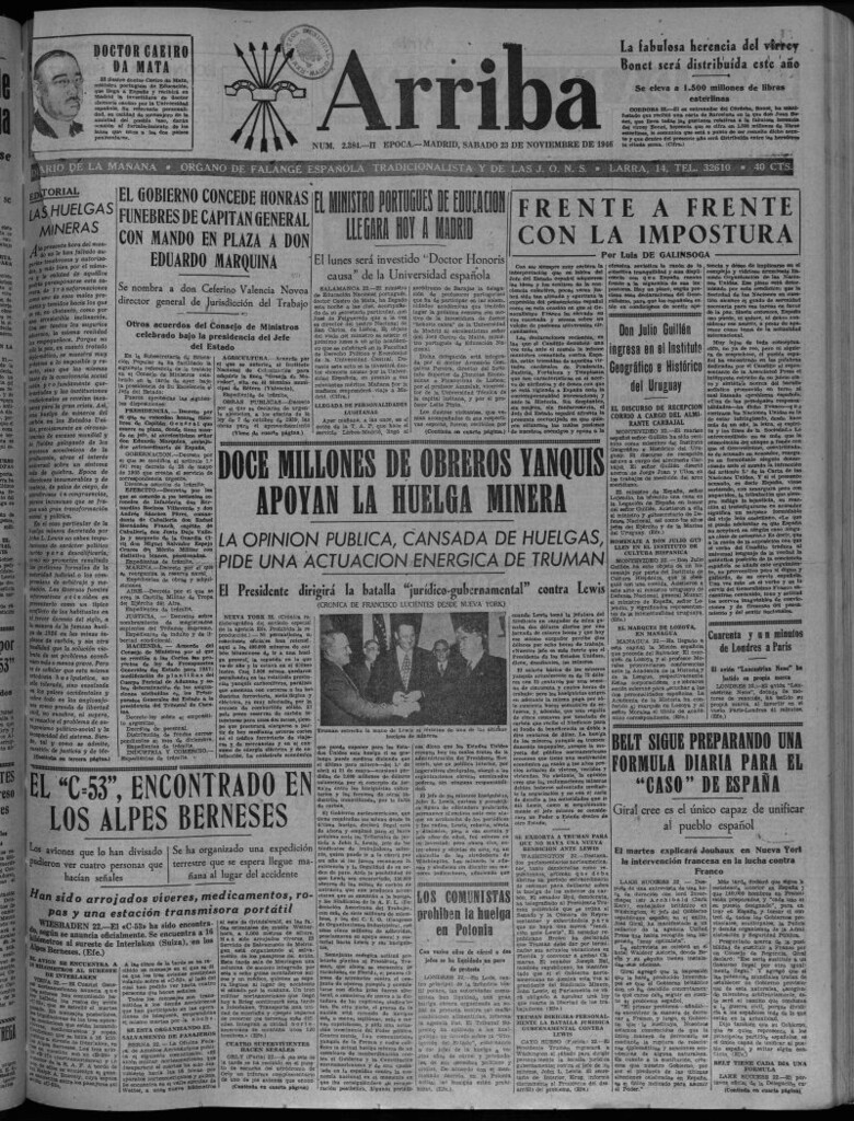 Miniatura de Arriba del 23 de noviembre de 1946