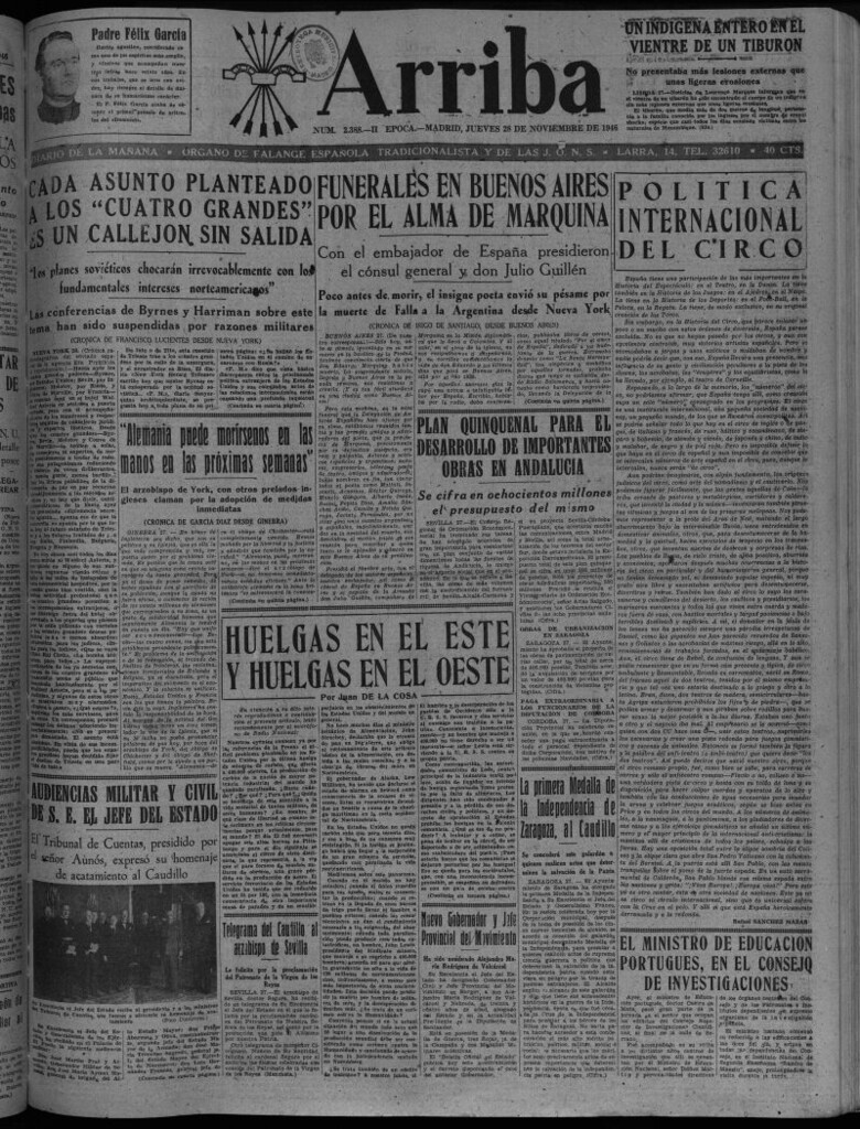 Miniatura de Arriba del 28 de noviembre de 1946