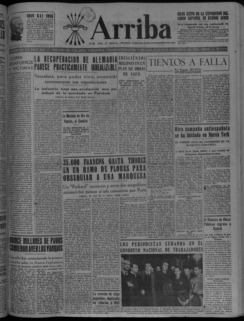Miniatura de Arriba del 29 de noviembre de 1946