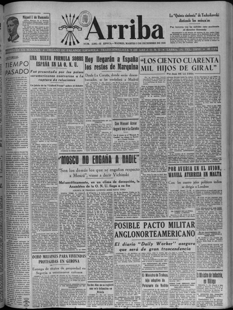 Miniatura de Arriba del 3 de diciembre de 1946