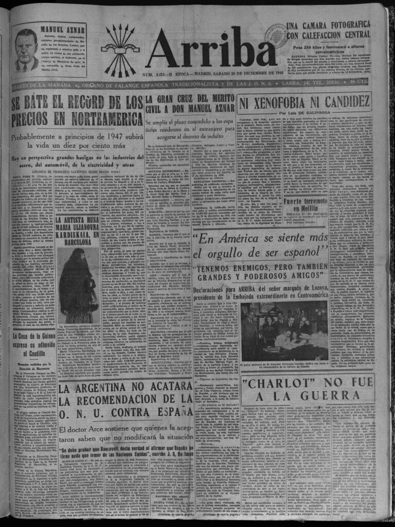 Miniatura de Arriba del 28 de diciembre de 1946