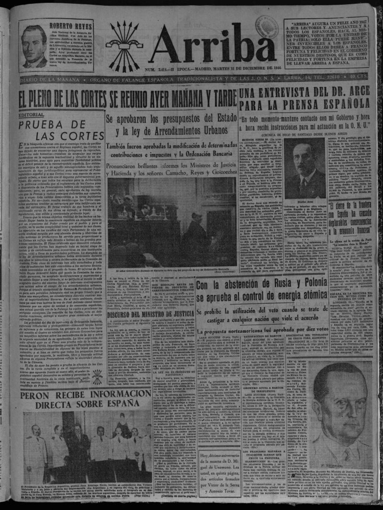 Miniatura de Arriba del 31 de diciembre de 1946