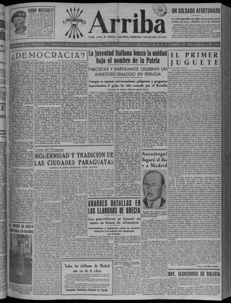 Miniatura de Arriba del 5 de enero de 1947