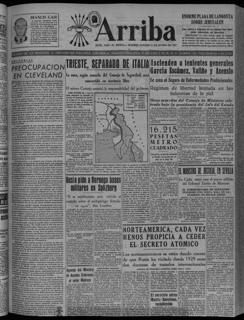 Miniatura de Arriba del 11 de enero de 1947