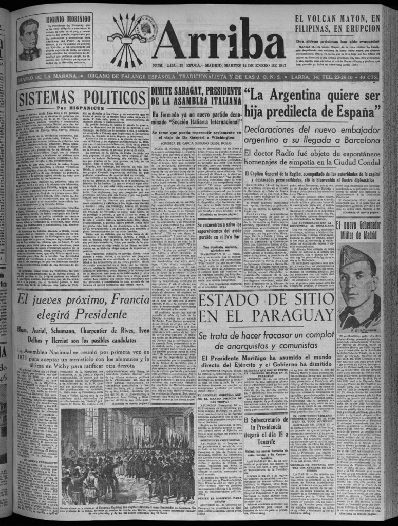 Miniatura de Arriba del 14 de enero de 1947