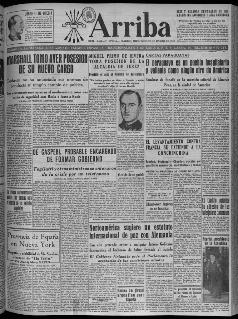 Miniatura de Arriba del 22 de enero de 1947