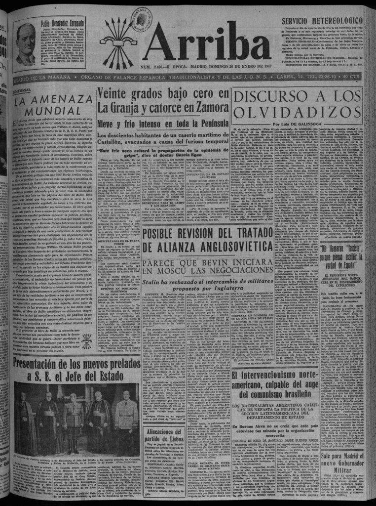 Miniatura de Arriba del 26 de enero de 1947