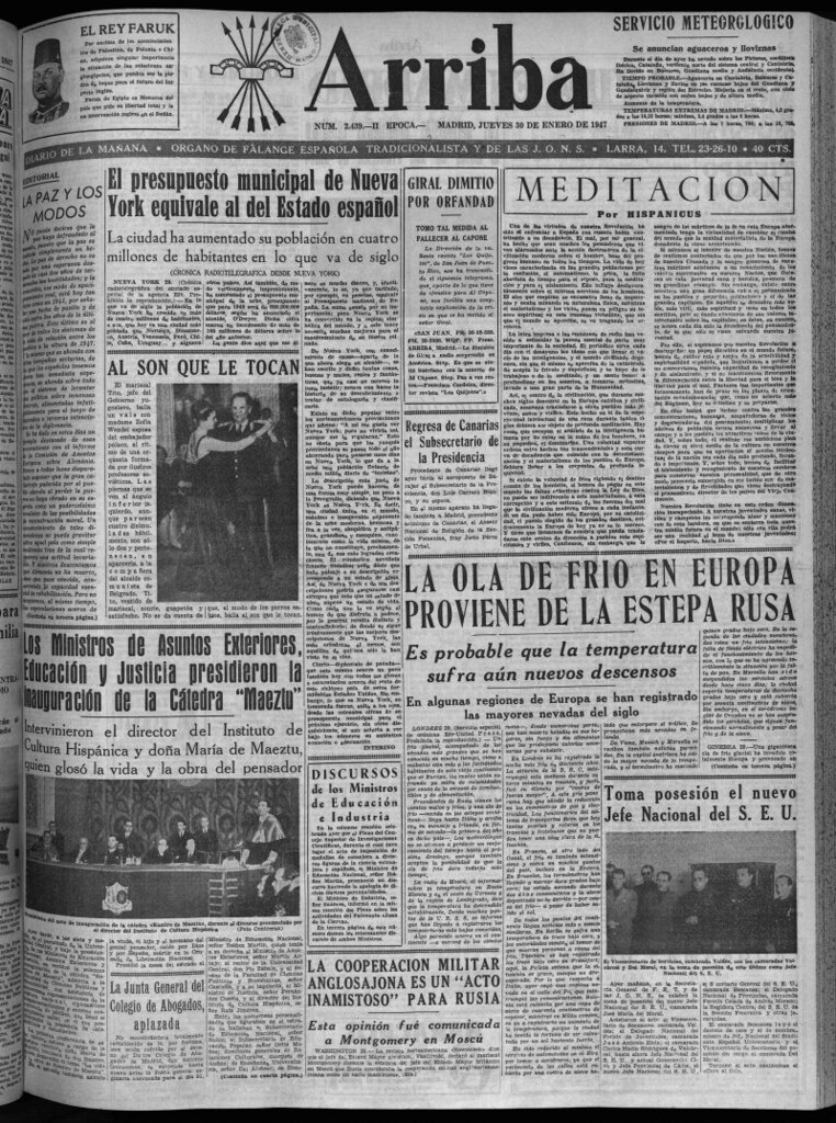 Miniatura de Arriba del 30 de enero de 1947