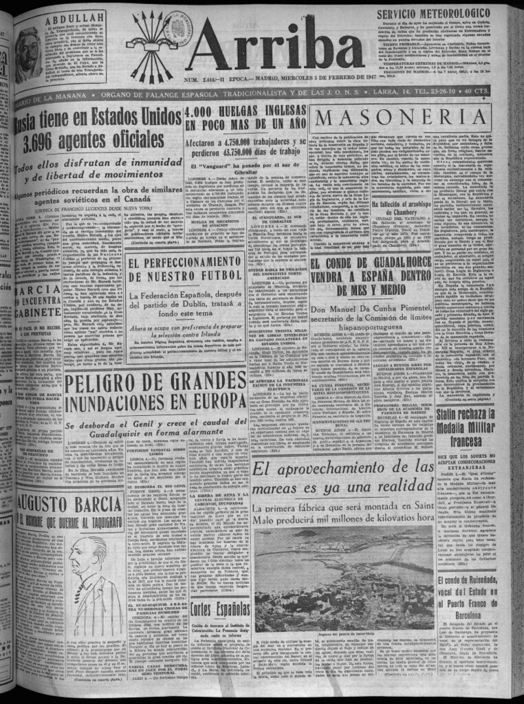 Miniatura de Arriba del 5 de febrero de 1947
