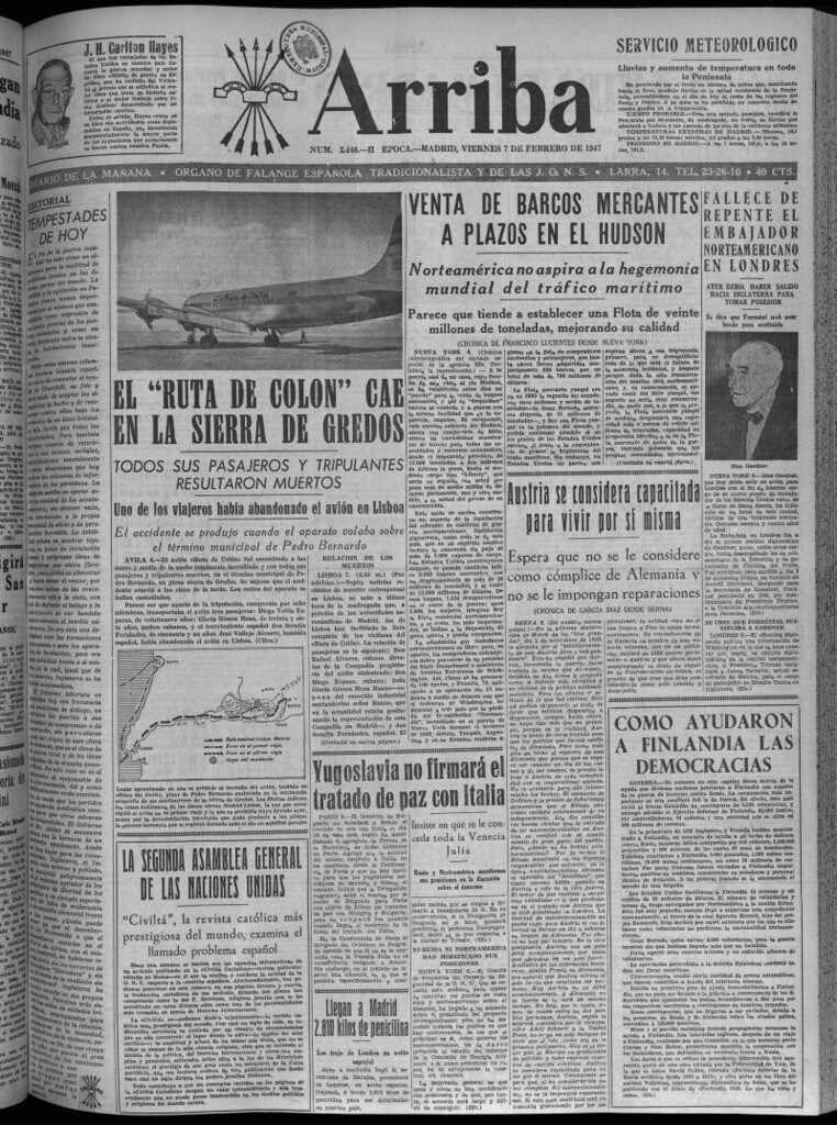 Miniatura de Arriba del 7 de febrero de 1947