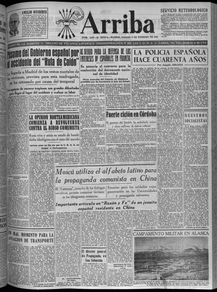 Miniatura de Arriba del 8 de febrero de 1947