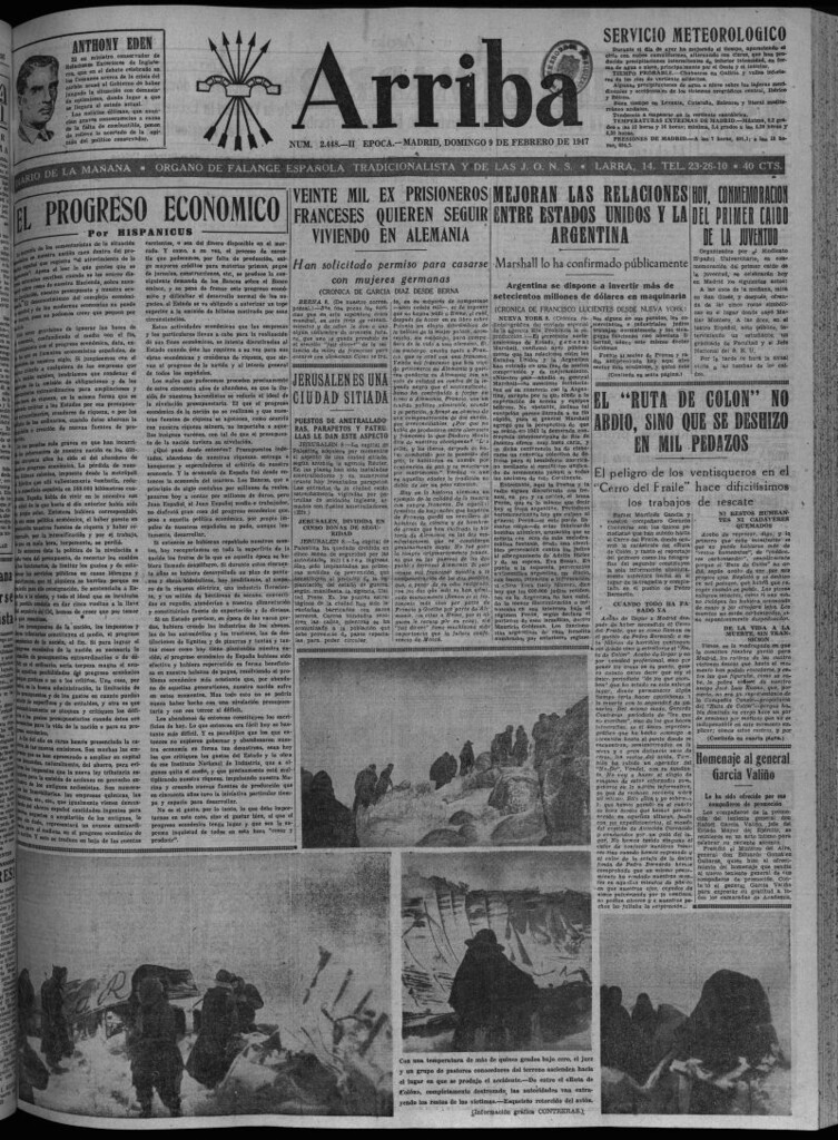 Miniatura de Arriba del 9 de febrero de 1947