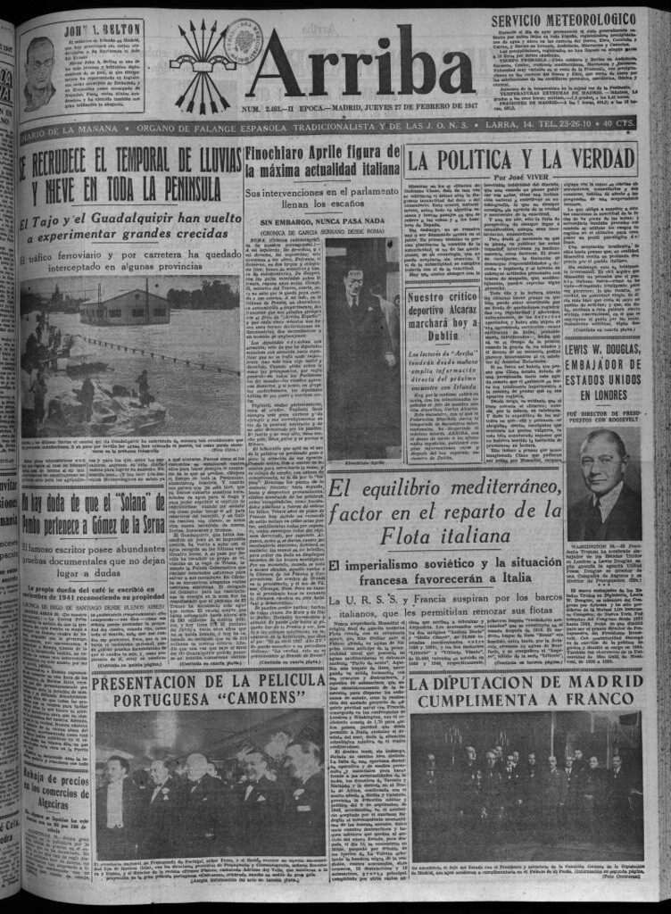 Miniatura de Arriba del 27 de febrero de 1947