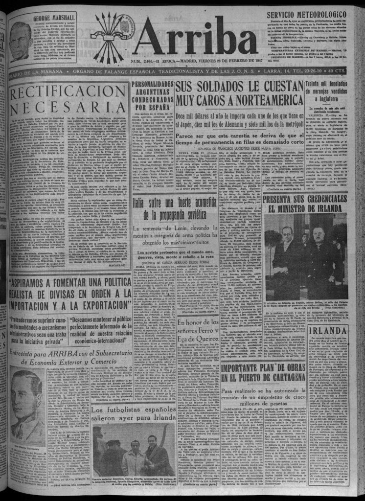 Miniatura de Arriba del 28 de febrero de 1947