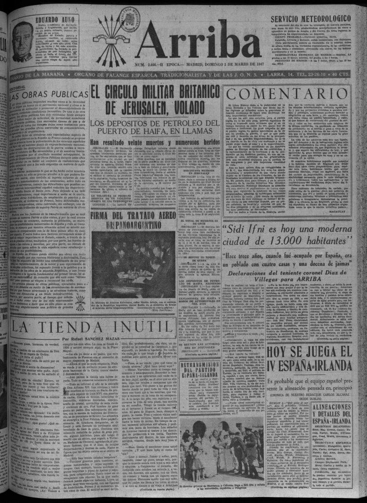 Miniatura de Arriba del 2 de marzo de 1947