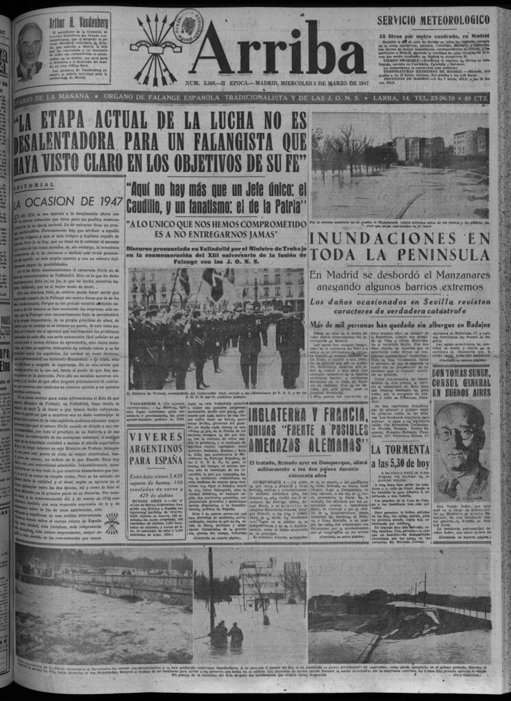 Miniatura de Arriba del 5 de marzo de 1947