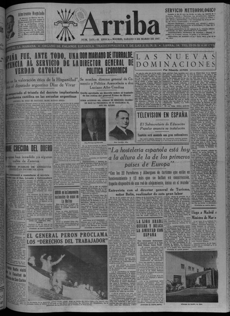 Miniatura de Arriba del 8 de marzo de 1947