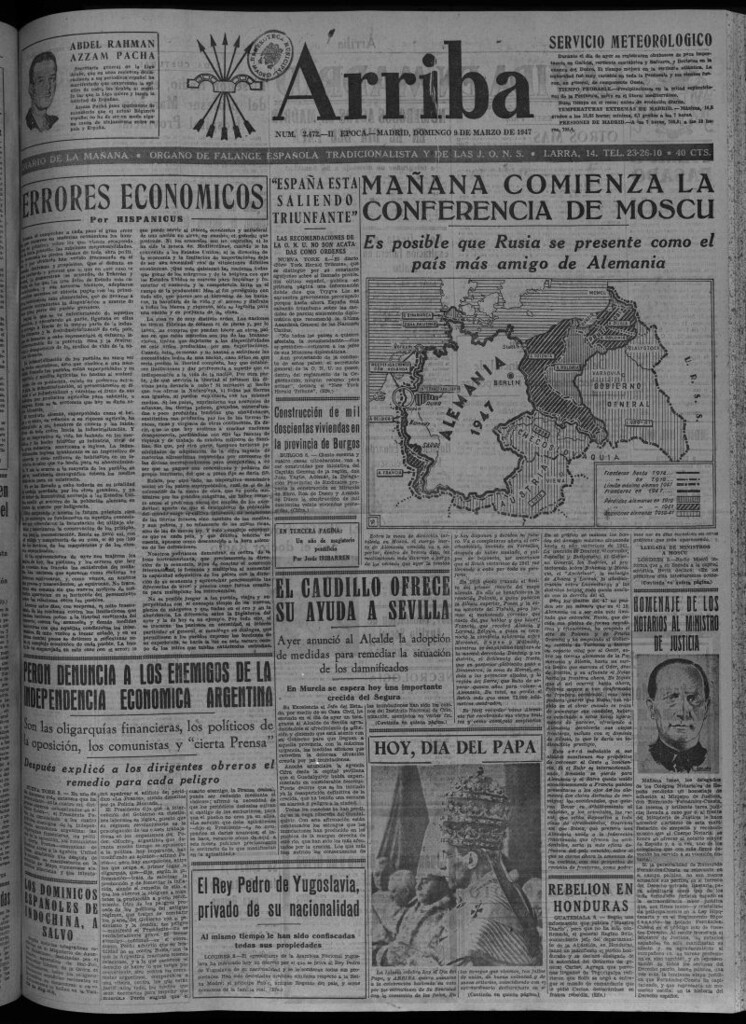 Miniatura de Arriba del 9 de marzo de 1947