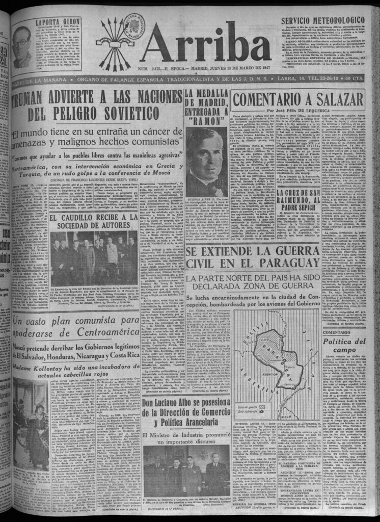 Miniatura de Arriba del 13 de marzo de 1947