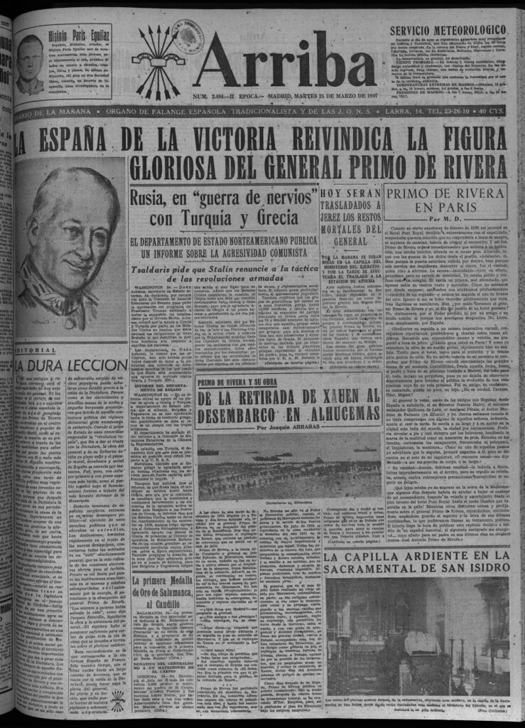 Miniatura de Arriba del 25 de marzo de 1947