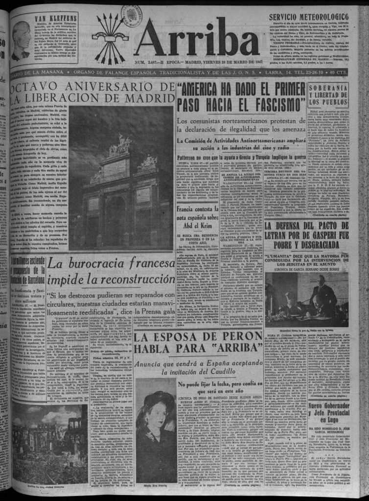 Miniatura de Arriba del 28 de marzo de 1947