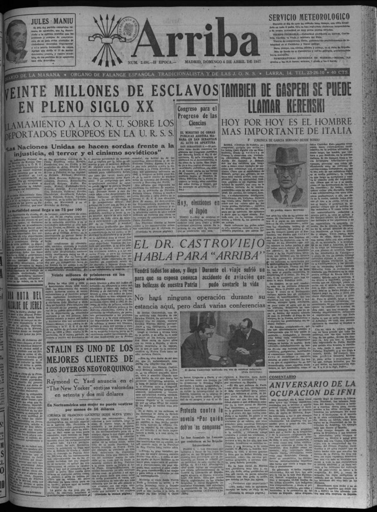 Miniatura de Arriba del 6 de abril de 1947