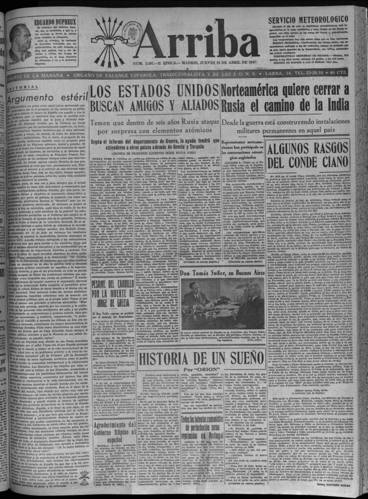 Miniatura de Arriba del 10 de abril de 1947