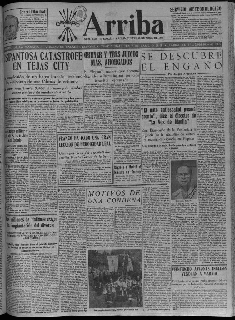 Miniatura de Arriba del 17 de abril de 1947