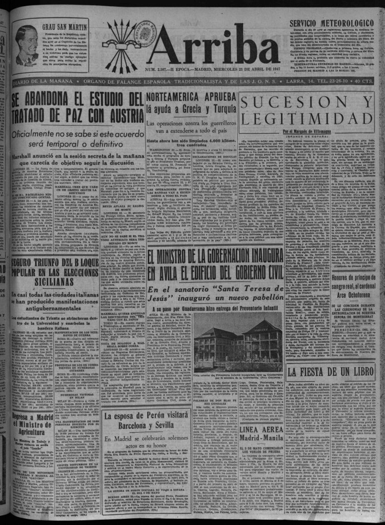 Miniatura de Arriba del 23 de abril de 1947