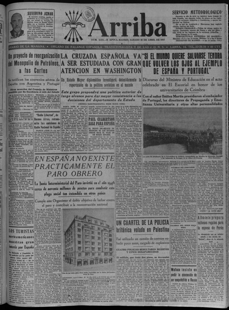 Miniatura de Arriba del 26 de abril de 1947