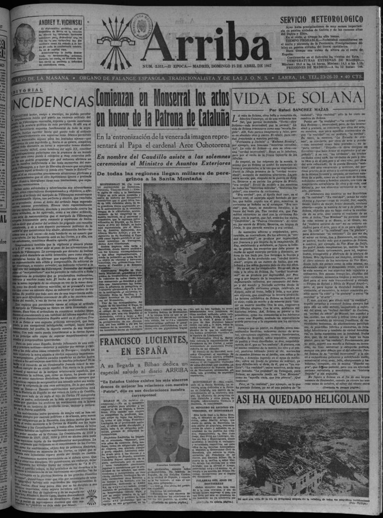 Miniatura de Arriba del 27 de abril de 1947
